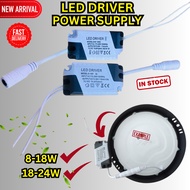 LED Driver 8W-18W 18W-24W Downlight Transformer Current Driver Power supply LED Driver Murah Connect
