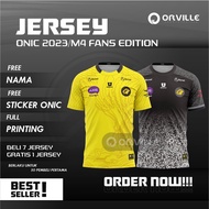 ONIC NEW 2023 FANS JERSEY SUPPORTER EDITION/ FREE NICKNAME & ONIC STICKER