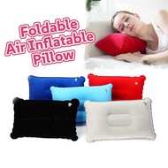 Portable Air Inflation Pillows Outdoor Travel Cushion Foldable Air Pillow Camping Tent Camping Headr