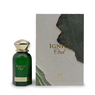 IGNITE OUD EAU DE PARFUM 60ML BY AHMED AL MAGHRIBI ,NATURAL SPRAY