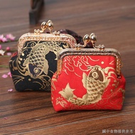 [Ancient Style Mouth Gold Bag] [All-Match Fresh] Small Wallet Female 2021 Mini Cute Coin Purse Female Small Coin Bag Ancient Style Coin Fashion
