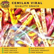 CAV KERUPUK BETON PEDAS DAUN JERUK 500gr Kerupuk Seblak Beton Pedas Kerupuk Beton Mix Kerupuk Bantet