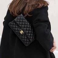 CHANEL💕黑金羊皮CF25/A01112