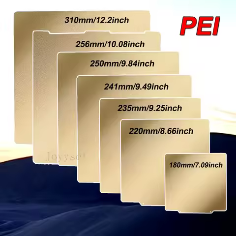180/220/235/250/310/315/330/355mm PEI Sheet Build Plate for Ender 3 V3 SE/KE K1 K1-Max QIDI X-max 3 