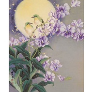 【月光情話】賴寶玉 花鳥國畫 十字繡材料包 不含繡框 | XiuCraft