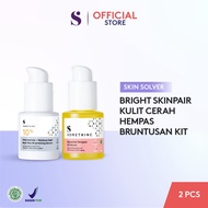 SOMETHINC [2 PCS] SKIN SOLVER Bright Skinpair Kulit Cerah Hempas Bruntusan