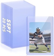 3" X 4" Top Loader Thick Card Load Holder for Trading Cards Sleeves Hard Plastic Point Protective To