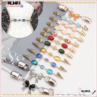 ALMA Cardigan Duck Clip Fashion Gift Sweater Clasp Gemstone Charm Shiny Shawl Clip