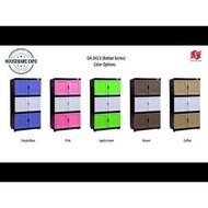 Twins Dolphin 3 Tier Diy Drawer Storage Cabinet Plastic Drawer/ Big Plastic Cabinet / Storage Cabine