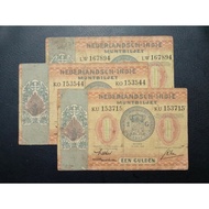 TermuraH yuk!! Uang Kuno 1 Gulden Nederlandsch Indie (Hindia Belanda)