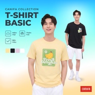 Men's T-shirt with CANIFA print short sleeve regular form printed with pattern 8TS26S018 t shirt men