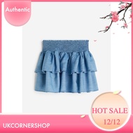 2-tier pleated skirt for girls Blurred auth