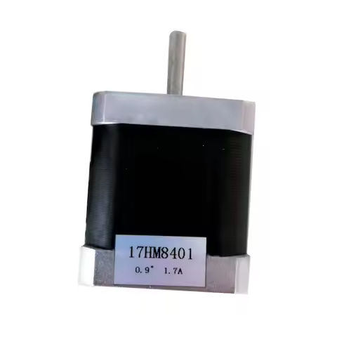 Nema17 for 1.7A, (17HM8401/0.9 deg) 2phase hybrid stepper motor 42N.cm, 48mm length, 2-Phases 4wires