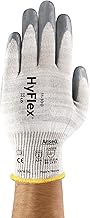 HYFLEX 11-100 Cut-Resistant Foam Nitrile Coated Nylon Gloves w/ Touchscreen Compatibility for Auto, Manufacturing