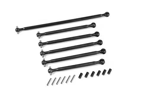 Strengthen 9MM METAL Front REAR Drive Shaft AND CVDdog Bones for 1/5 Losi 5ive T ROVAN LT KM X2 TRUC