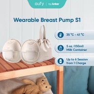eufy S1 Wearable Breast Pump | HeatFlow™ Technology | Hospital-Grade Suction | Ultra-Quiet | Smart A