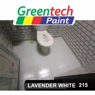 215 LAVENDER WHITE FULL SET Epoxy Floor Coating TOILET (FREE Tool+1L PRIMER WATERPROOF+1L PAINT+0.5KG) GREENTECH