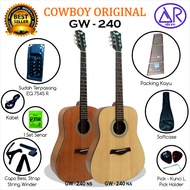 Gitar Cowboy GW 240 NA/NS akustik elektrik Original