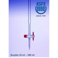Pyrex Burette Class AS, Borosilicate Glass, from UK