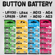 Bateri Button Lithium Battery 1.5V Bateri Jam Tangan Batteri Coin Batery Button Watch Battery AG13 A