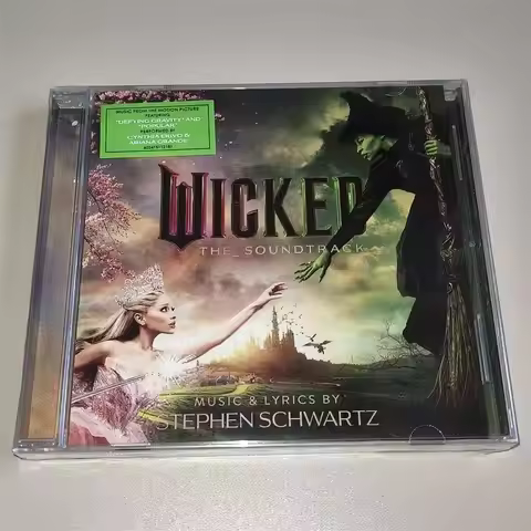 Movie Cynthia Erivo Music CD Ariana Grande OST Album Music Record Cosplay Walkman Car Soundtracks Bo