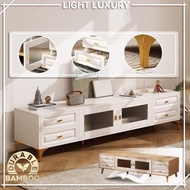 GSF Tv Console Light Luxury Modern Simple Tv Console Cabinet Bedroom Living Room Floor Cabinet OKRD