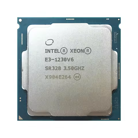 Intel Used Xeon E3-1230 v6 E3 1230v6 E3 1230 v6 3.5 GHz 80W LGA 1151