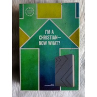 CSB Bible, I'm A Christian Now What? Blue Leathertouch