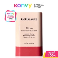 GetBeaute Skin's Happy Blush Stick 16g เก็ตโบว์เต้ บลัชสติ๊ก ( สินค้าหมดอายุ : 2026.12.05 )  #Allure