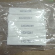 RESISTOR R CHALK 20 WATT 220 OHM R 20WATT 220OHM