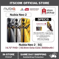 Nubia Neo 2 5G Smartphone | (8+12)GB+256GB | 6.72" FHD+ 120Hz | 6000mAh Battery | 33W Fast Charging