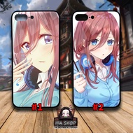 Miku Nakano Anime Case I.phone 6 6s 7 8 7+ 8+ X Xs Max Xr 11 pro max 12 pro max 13 pro max IP
