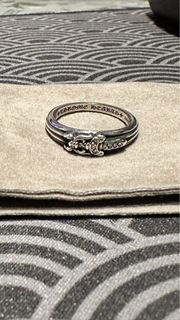 Chrome Hearts Baby Dagger Diamond 925 Silver Ring Size 15 克羅心 戒指