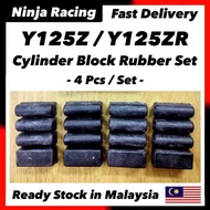 ( 4 Pcs ) Yamaha Y125 Z ZR Y125Z Y125ZR 125Z 125ZR Cylinder Block Rubber Set Head Pad Getah Cylinder