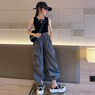Girls' CARGO PANTS CARGO PANTS PREMIUM IMPORTED CHILDREN'S CARGO PANTS