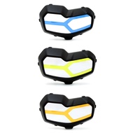 -Headlight Protector for F850GS Adventure F750GS F900GS 2018-2024 Light Transparent Protection Cover