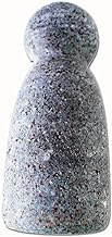 Granite Pestle Replacement only - Pestle Stone only Unpolished Heavy (Not Included Mortar) (Bell Shape)
