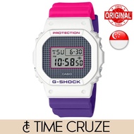 G-shock DW-5600 Lineup Special Color Models Purple and Pink Resin Band Women Watch DW5600THB-7D DW-5600THB-7D