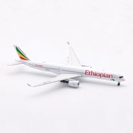 Ethiopia A350-1000 ET-BAW AV1: 400 Alloy Airplane Model Landing Stand Detachable