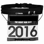 TAHAN Running Belt with Bib Holder