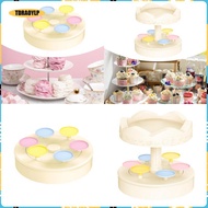 [tdraoylp] Rotating Sushi Display Stand, Compact, Carousel Cupcake Holder, Autorotation Cupcake Stan