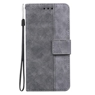 For OPPO Reno 11 Case Solid Color Printed Leather Flip Phone Case for Oppo Reno 11 CPH2599 Cover Reno11 11F Card Slots Fundas
