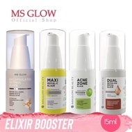 MS GLOW Retinol Elixir Booster - MS Glow Retiglow - MS Glow Vit C - MS Glow Acne Zone Original