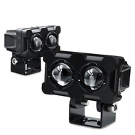 1PC Lampu Sorot LED Tembak Laser Gun 2 Mata Double Beam - 2 Warna Putih & Kuning Waterproof IP67 Tah