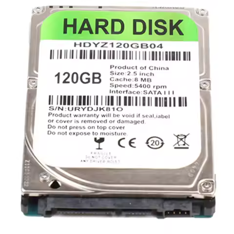 2.5 inch SATA III PC Hard Drive 80GB 120GB 160GB 250GB 320GB 500GB Internal HDD for Household Comput