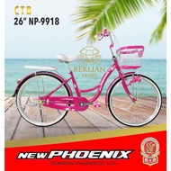 SEPEDA MINI / CTB DEWASA CEWEK NEW PHOENIX 24 26 INCB NP 9918