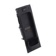 New 1 Piece Car Armrest Box Telephone Base Charging Dock 4F0035707C 4L0035707A 4E0035705 Black ABS F