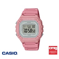 CASIO นาฬิกาข้อมือ CASIO รุ่น W-218HC-4AVDF วัสดุเรซิ่น สีชมพู