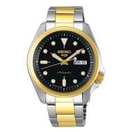 [Watchspree] [JDM] Seiko 5 Sports (Japan Made) Automatic Two Tone Stainless Steel Band Watch SBSA050 SBSA050J