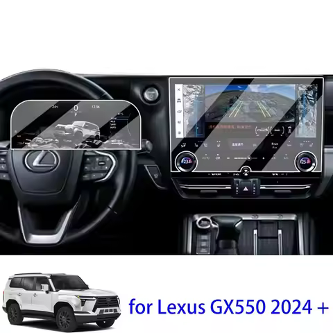 Car Touch Screen Protector for 2024 Lexus GX 550 550h GX550 GPS Navigation Screen Tempered Glass Ant